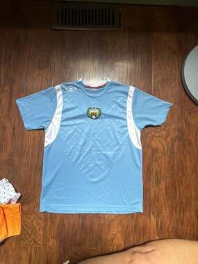 Youth Large Xara International Argentina Short Sleeve Soccer Jersey